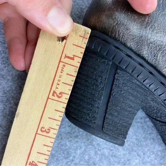 Rieker Metallic Leather Patchwork Ankle Boots Women’s Size 40 or US 8.5 - Picture 11 of 11